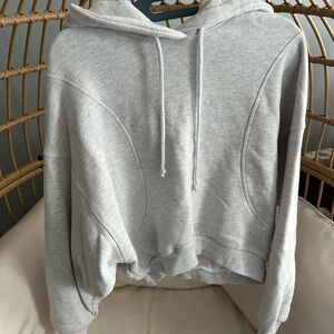 Cozy Light Gray Women's Hoodie